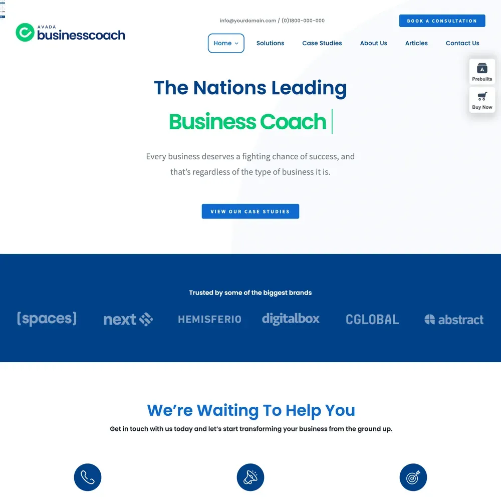 Business Coach Website Design with Free VPS Web Hosting (1) Business Coach Website Design with Free VPS Web Hosting