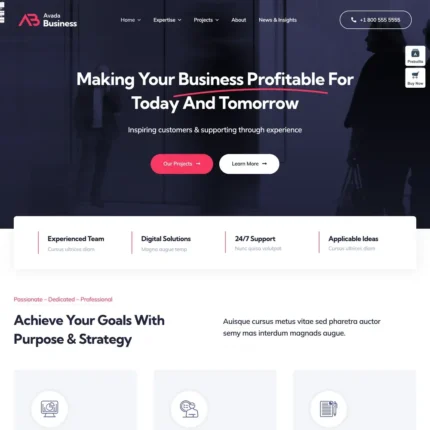 Business Website Design with Free VPS Web Hosting