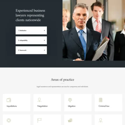 Lawyer Website Design with Free VPS Web Hosting