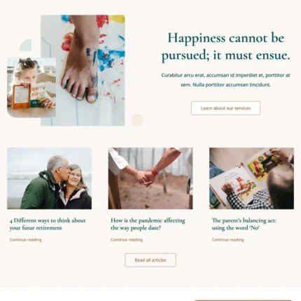 Stress Management Website Design with Free VPS Web Hosting