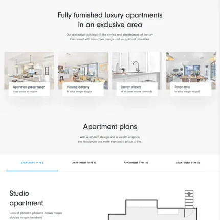 Real Property Website Design with Free VPS Web Hosting