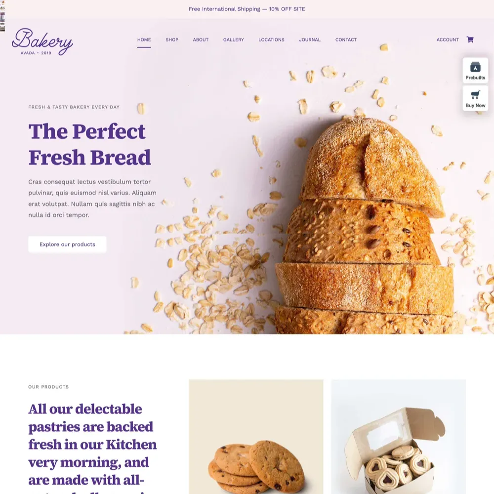 Bakery Website Design with Free VPS Web Hosting (1) Bakery Website Design with Free VPS Web Hosting