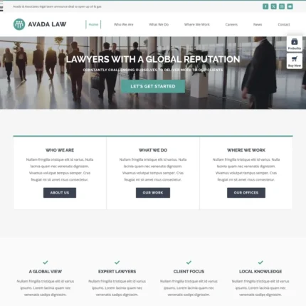 Law Website Design with Free VPS Web Hosting