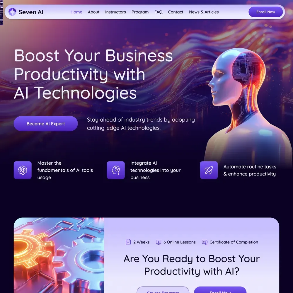 AI Course Website Design with Free VPS Web Hosting (1) AI Course Website Design with Free VPS Web Hosting