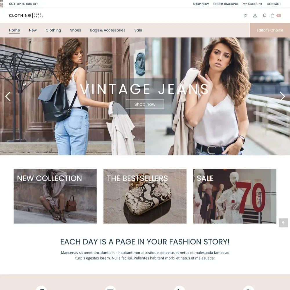 Clothing Shop Website Design with Free VPS Web Hosting (1) Clothing Shop Website Design with Free VPS Web Hosting