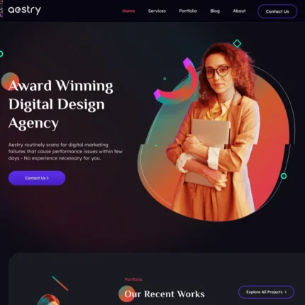 Digital Design Website Design with Free VPS Web Hosting