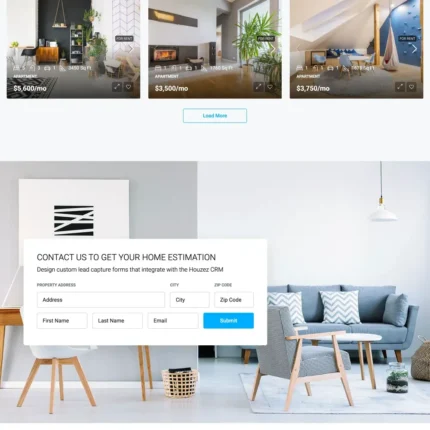 Property Firm Website Design with Free VPS Web Hosting