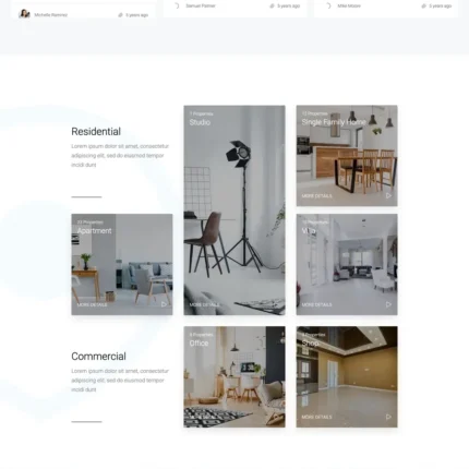 Real Estate Company Website Design with Free VPS Web Hosting