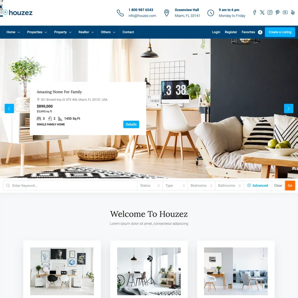 Realty Company Website Design with Free VPS Web Hosting (1) Realty Company Website Design with Free VPS Web Hosting