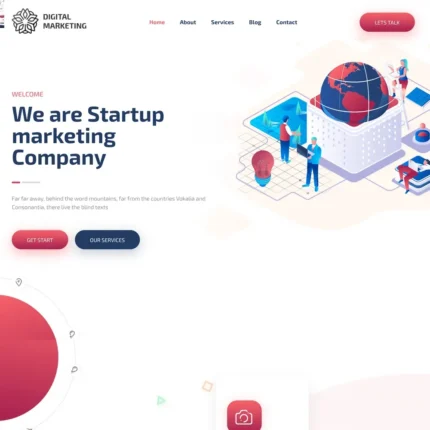 Web Marketing Website Design with Free VPS Web Hosting