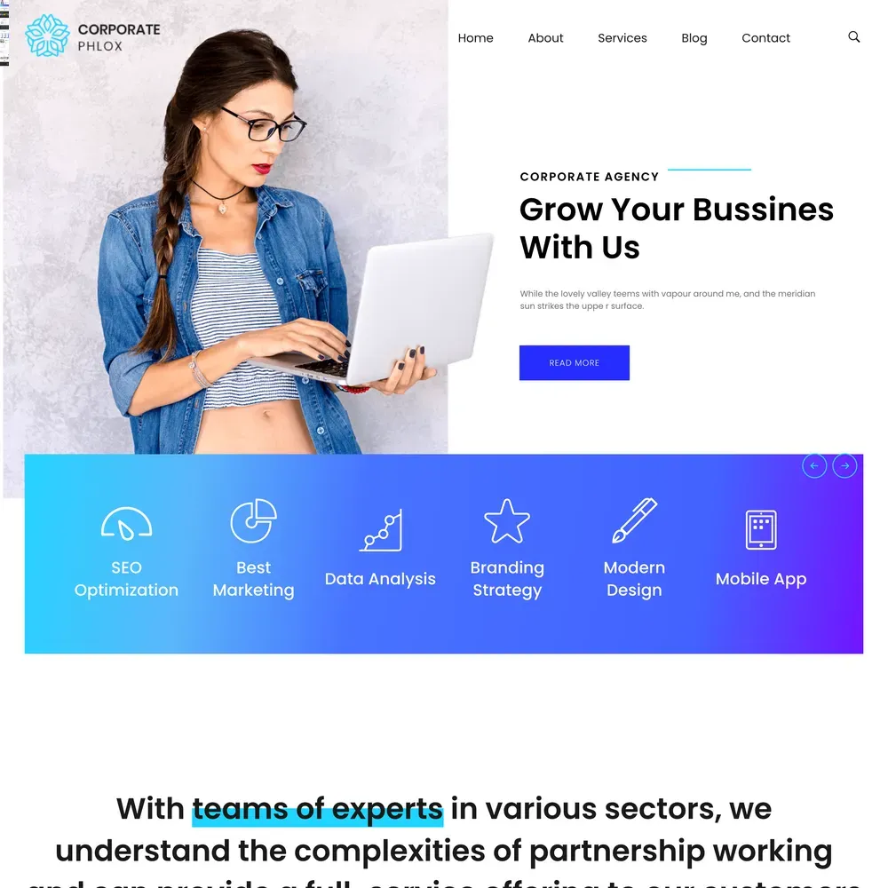 Corporate Agency Website Design with Free VPS Web Hosting (1) Corporate Agency Website Design with Free VPS Web Hosting