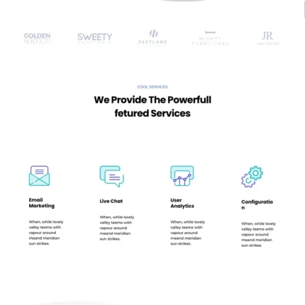 SaaS App Website Design with Free VPS Web Hosting