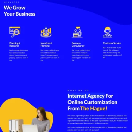 Web Agency Website Design with Free VPS Web Hosting