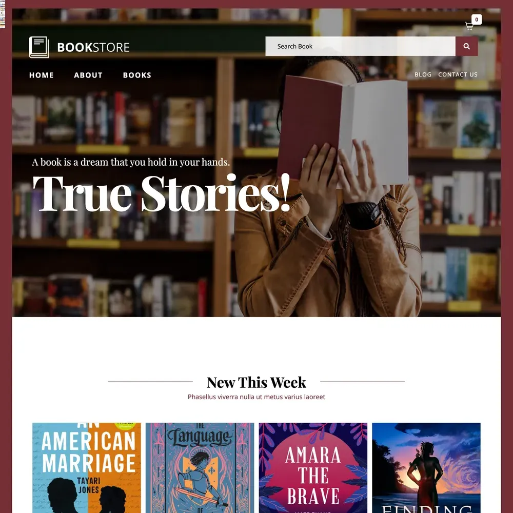 Bookstore Website Design with Free VPS Web Hosting (1) Bookstore Website Design with Free VPS Web Hosting