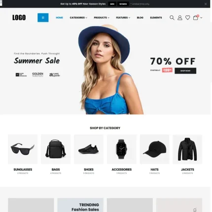 All-in-One Store Website Design with Free VPS Web Hosting