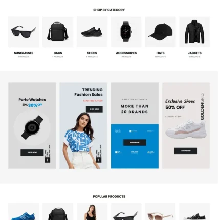 All-in-One Store Website Design with Free VPS Web Hosting